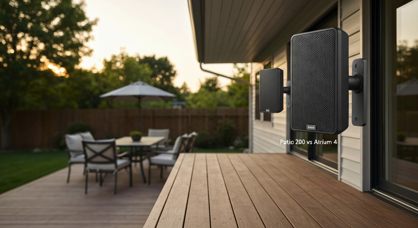 Polk Patio 200 vs Atrium 4: Outdoor Speaker Comparison Guide