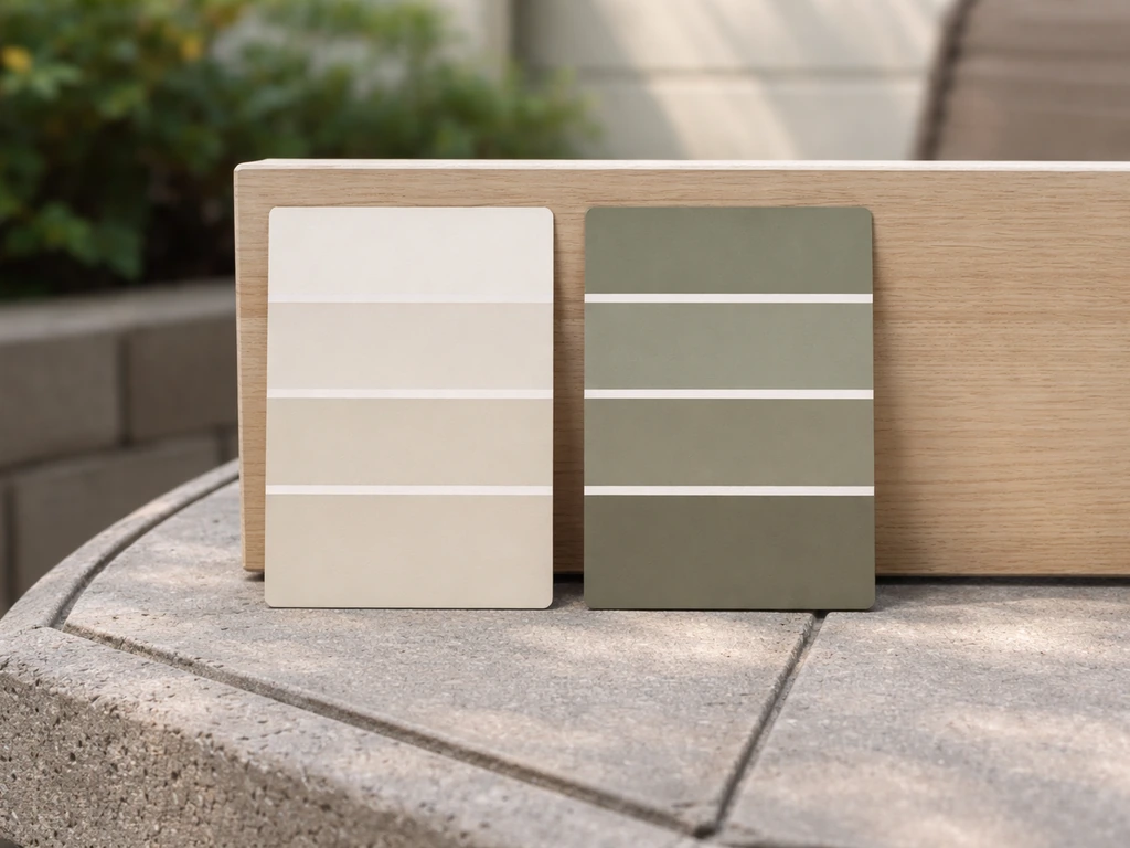 best color for patio