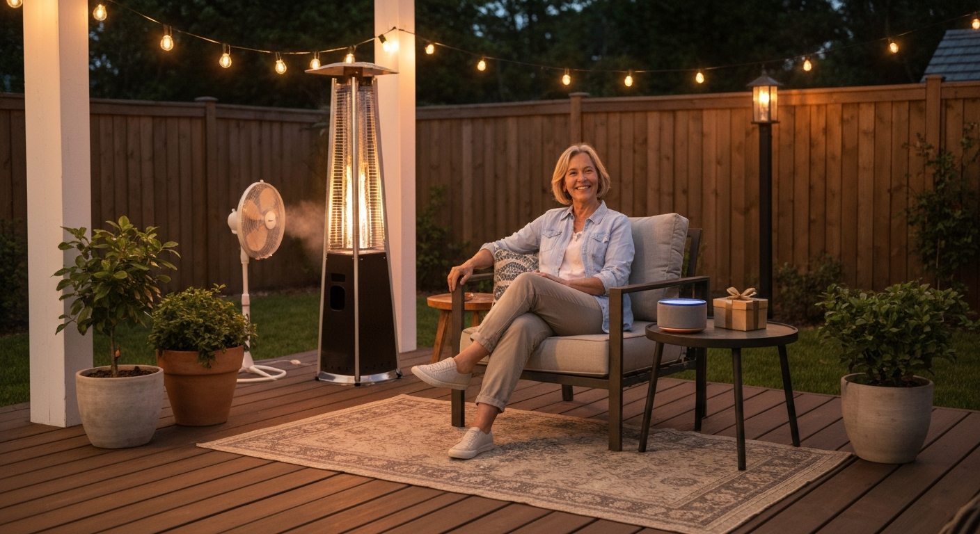 Best Patio Gifts for Mom: Decor, Climate Control & Gadgets